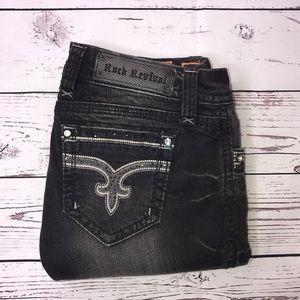 Like Newb Rock Revival Charon skinny jeans.